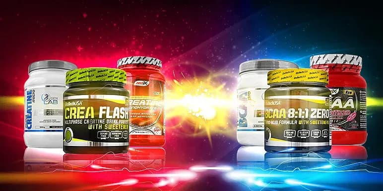 BCAA czy kreatyna na redukcji: co wybrać, aby nie stracić mięśni?